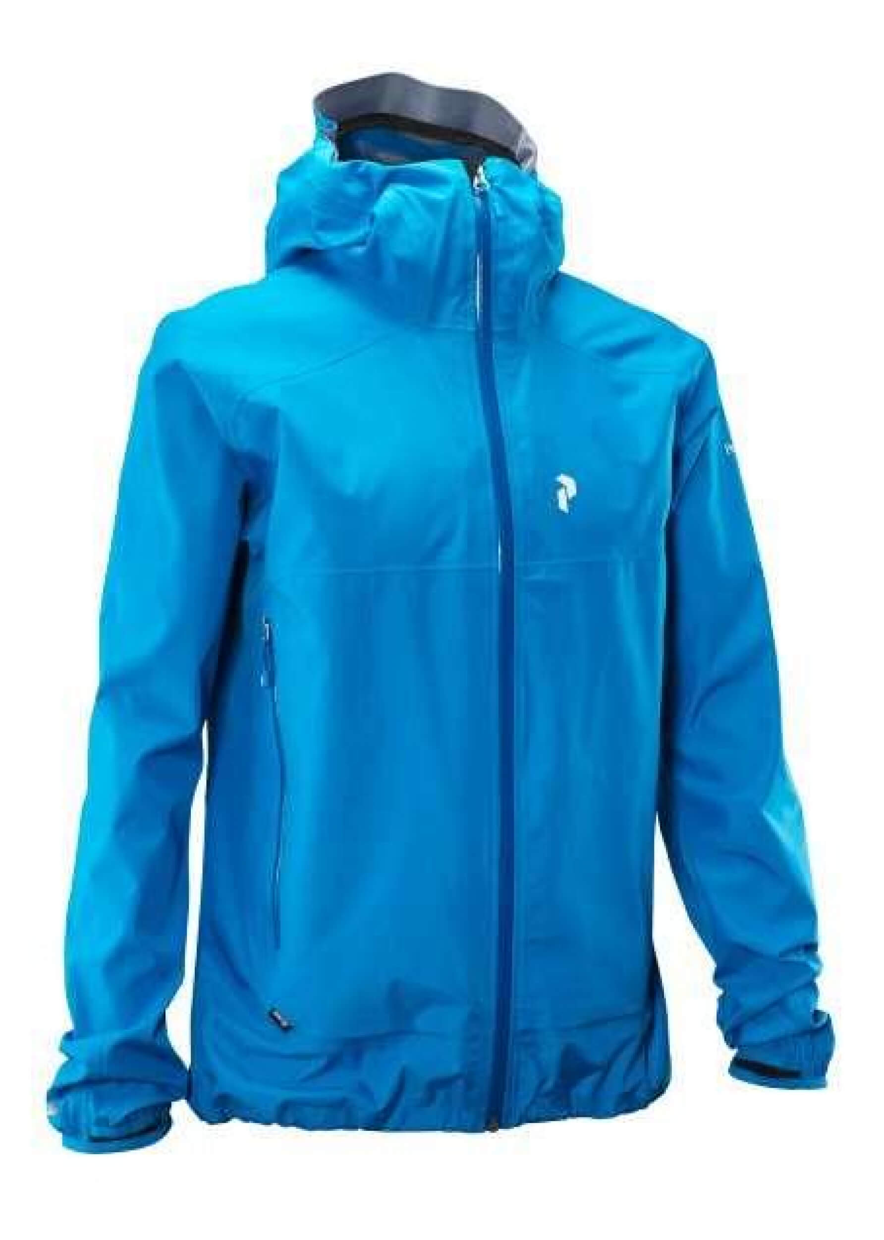 Peak Performance Mens Outdoor Hardshell Jacket Strong Blue 67.6oz9 Size ...